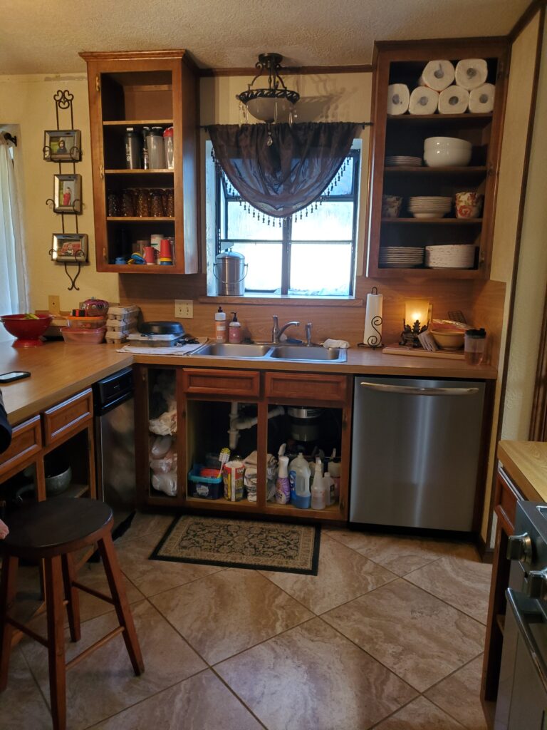 kitchen remodel cabinet removal