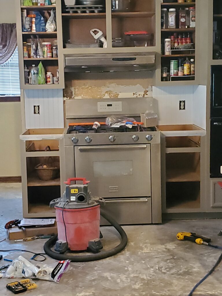 beadboard backsplash for our kitchen remodel