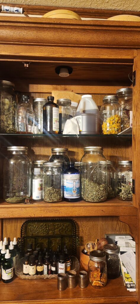 herbs in our home apothecary