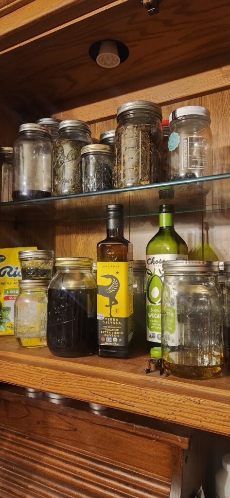 tintures in our home apothecary 